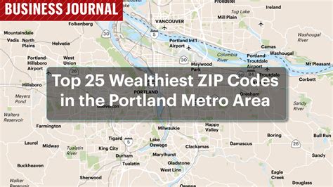 Is your ZIP code one of Portland's wealthiest? (Map/Slideshow) - Portland Business Journal