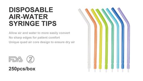 Disposable Air-Water Syringe Tips Details | Bobcare Dental Consumables