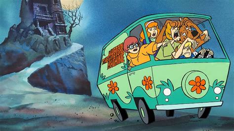 HD wallpaper: Scooby-Doo, animation, cartoon, The Mystery Machine ...