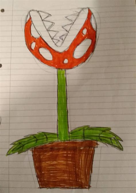 [Drawing]: Piranha Plant by Alex-GamerBro on DeviantArt