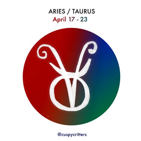 Aries / Taurus Cusp – Cuspy Critters