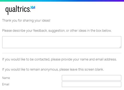 Online Suggestion Box: Setup Tips + Free Tool - Qualtrics