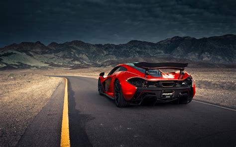 Vehículos McLaren P1 Red Car Sport Car McLaren Fondo de Pantalla