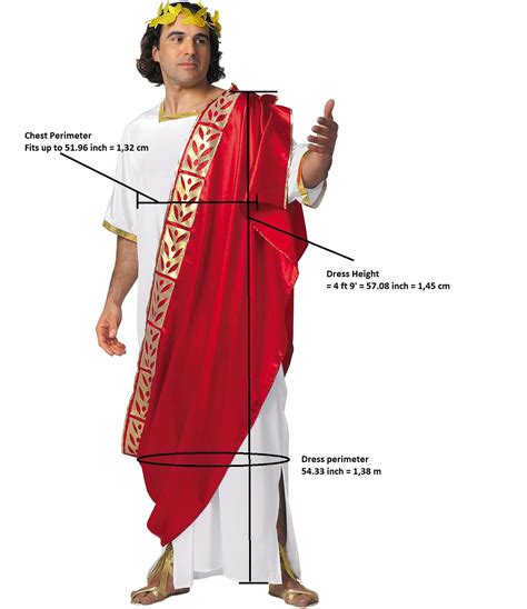 Ancient Roman Men's Outfit Deluxe Toga Costume Caesar - Etsy