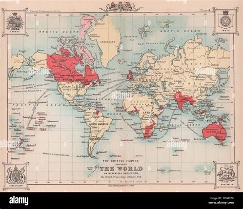 Old British Empire Map - Vanya Jeanelle