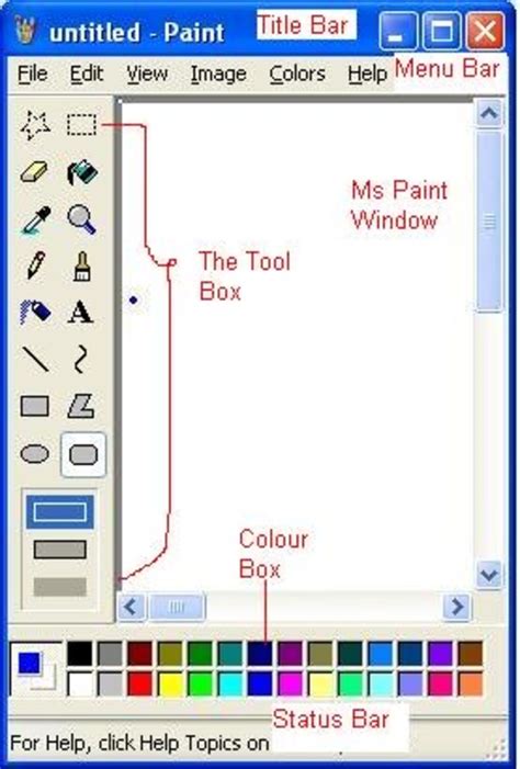 Microsoft Paint Window