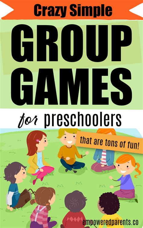 16 indoor and outdoor group games for preschoolers – Artofit