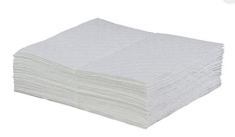 Oil Only Sorbent Pads – 15″ x 18″ Lightweight 200/pk Medium and Heavy weight 100/Pk