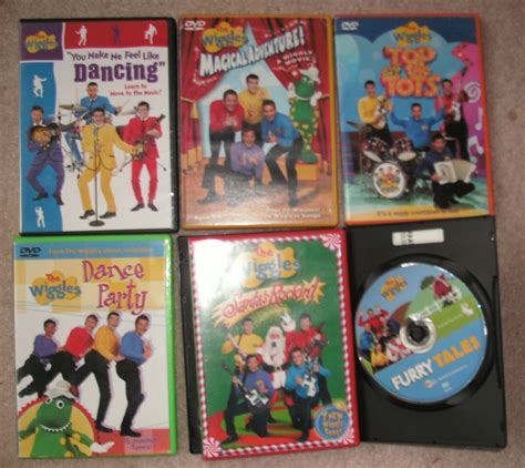 The Wiggles Lot of 6 DVDs - Dance Party, | Grelly USA