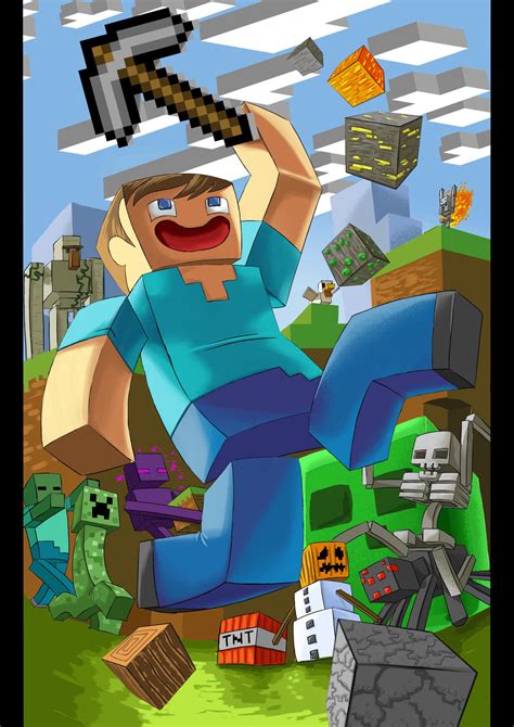 Minecraft fan art by SemajZ on DeviantArt