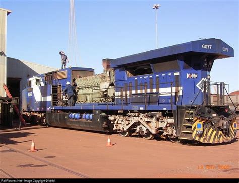 RailPictures.Net Photo: 6077 BHP Billiton Iron Ore GE AC6000CW at Port ...