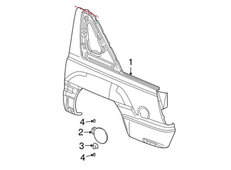 Chevy Avalanche Body Parts Diagram