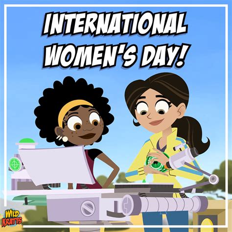 Wild Kratts on Twitter: "Join us in celebrating Aviva and Koki this #InternationalWomensDay ...