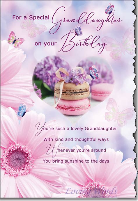 Special Granddaughter Birthday | Greeting Cards by Loving Words