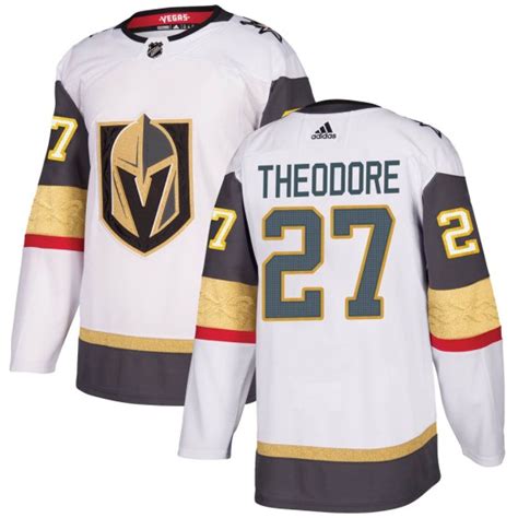 Authentic Adidas Men's Shea Theodore Vegas Golden Knights Away Jersey ...