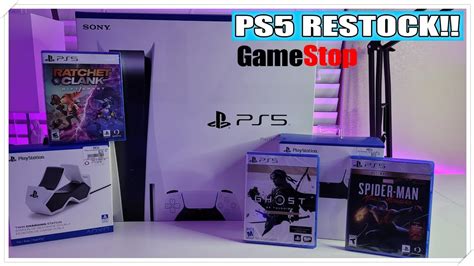 FINALLY GOT A PS5!!! / GAMESTOP PS5 RESTOCK BUNDLE - YouTube