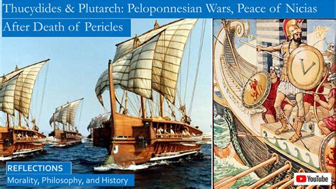 From the Death of Pericles to the Peace of Nicias, Peloponnesian War, Thucydides and Plutarch ...