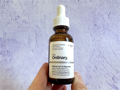 The Ordinary Retinol 0.5% In Squalane Review - A Beauty Edit