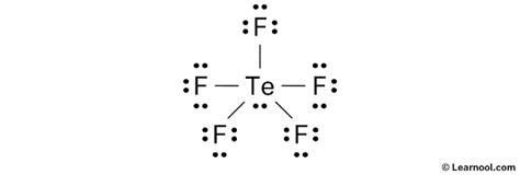 TeF5- Lewis structure - Learnool