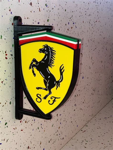 Ferrari Logo Sign - Etsy