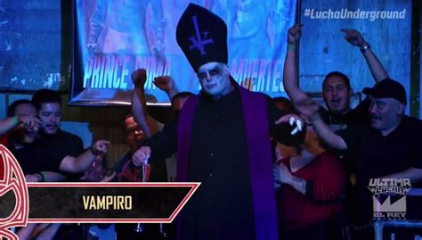 Historia del Wrestling: Vampiro vs Pentagon Jr, Lucha Underground ...