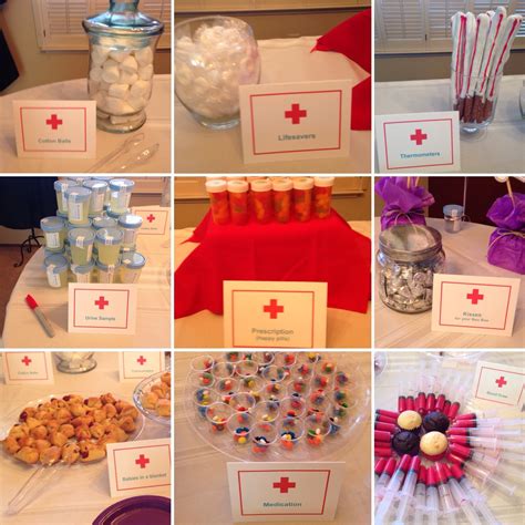 Nursing School Graduation Party | Medical Theme Treats