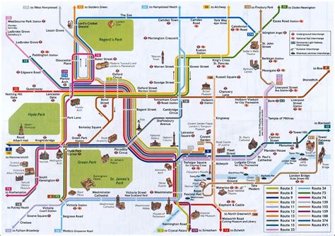 London Tube Map - London • mappery