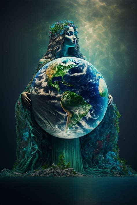 Gaia Mother Earth Wallpaper Art in 2023 | Mother earth art, Mother earth tattoo, Earth drawings