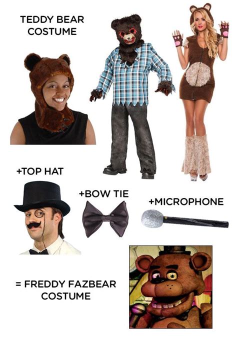 Five Nights at Freddy's Costume Ideas | Halloween Costume Ideas | Teddy ...