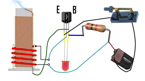 Simple Tesla Coil Circuit Diagram