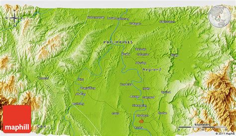 Physical 3D Map of Tuguegarao City