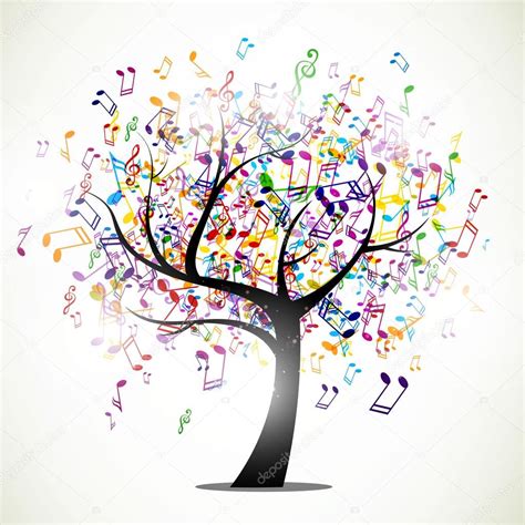 Music tree — Stock Vector © ramonakaulitzki #22945582