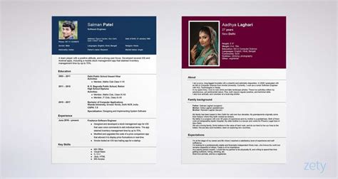 Biodata Format | Bio data for marriage, Marriage biodata format, Biodata format