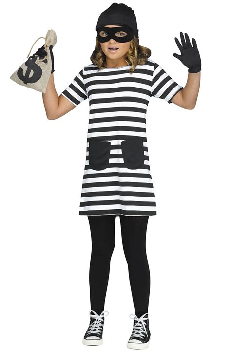 Miss Burglar Child Costume - PureCostumes.com