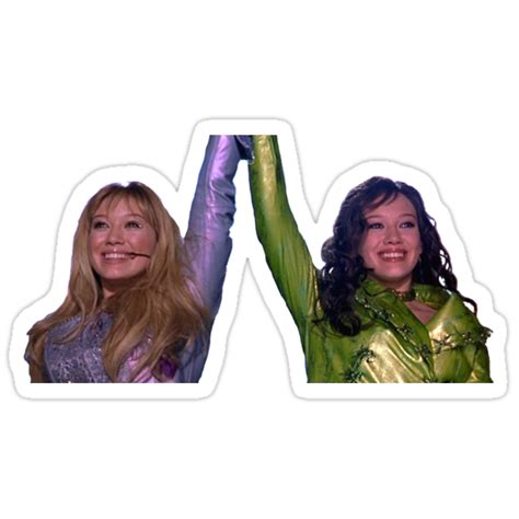 "Lizzie Mcguire and Isabella in Lizzie Mcguire Movie" Stickers by sd g | Redbubble