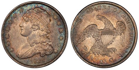 Images of Capped Bust Quarter 1833 25C - PCGS CoinFacts