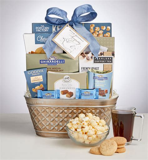 Peace, Prayers & Blessings Sympathy Gift Basket |1800Baskets.com