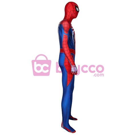 Spider-Man PS4 Advanced Suit Spider Man Spandex Cosplay Costume