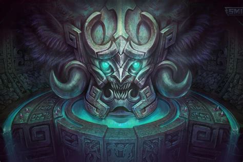 Bringing Smite's Mayan death god Ah Puch to life