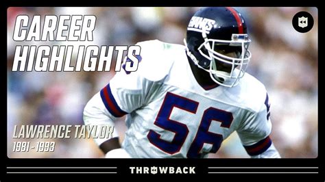 Lawrence Taylor's GREATEST Defensive Player Ever Career Highlights | NFL Legends - YouTube