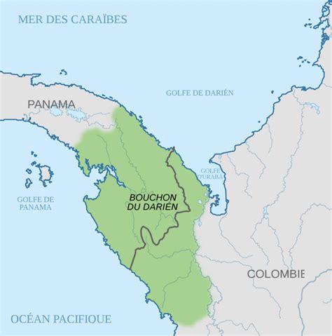 Le bouchon du Darién - Arawak Colombie