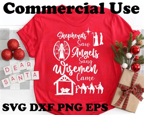 Christmas Svg, Nativity Svg, Christian Svg, Jesus Svg, Shepherds Svg ...