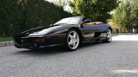 Buy used FERRARI F355 355 F1 SPIDER BLACK DAYTONA NERO ON TAN INT BEAUTIFUL CELEB OWNED in ...