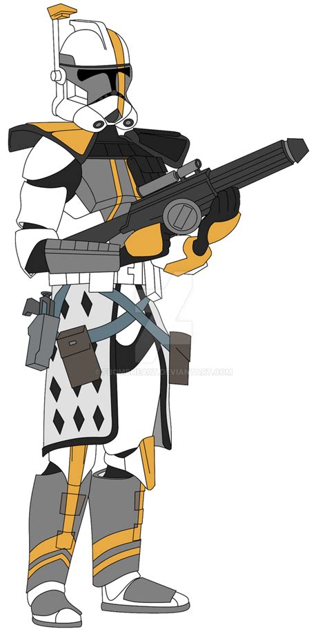 Clone Trooper with DC-15S v3 by FBOMBheart on DeviantArt