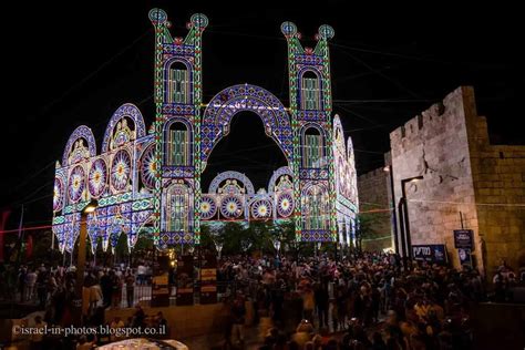 Jerusalem Festival Of Light - Visitors Guide - Israel in Photos