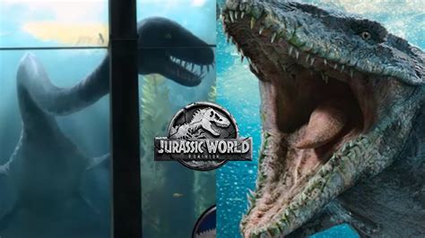 Plesiosaur & Mosasaurus In Jurassic World Dominion | Biosyn vs InGen ...