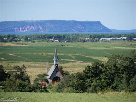 The Landscape of Grand Pré from View Park