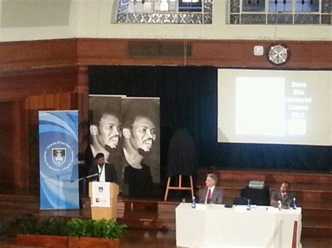 journey to chino: Steve Biko Memorial Lecture 2012