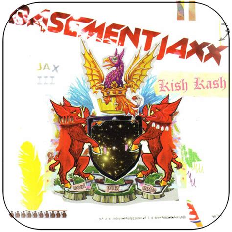 Basement Jaxx Raindrops Album Cover Sticker Album Cover Sticker