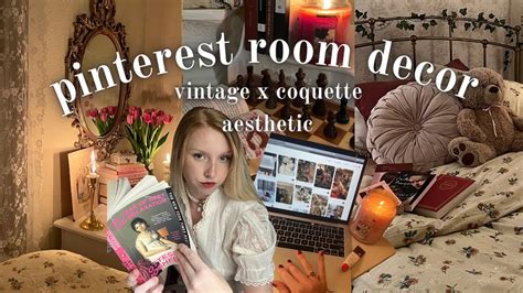 coquette room decor tips ♡ how to make your room more "pinterest worthy" ♡💌🌷📖 - YouTube